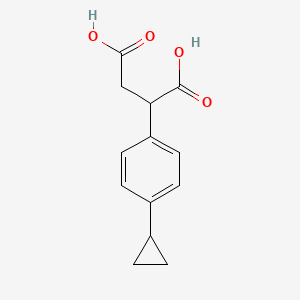 2-(4-cyclopropylphenyl)butanedioic Acid