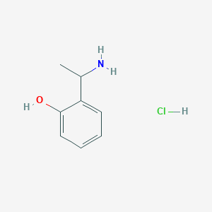 2-(1-Aminoethyl)phenol hydrochloride