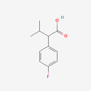 molecular formula C11H13FO2 B2592364 2-(4-氟苯基)-3-甲基丁酸 CAS No. 51632-33-8