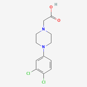 B2592429 [4-(3,4-Dichlorophenyl)piperazin-1-yl]acetic acid CAS No. 1267378-51-7