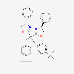 1,3-Bis[4-(tert-butyl)phenyl]-2,2-Bis[(S)-4-phenyl-4,5-dihydro-2-oxazolyl]propane