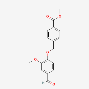 Methyl 4-(4-formyl-2-methoxyphenoxymethyl)benzoate