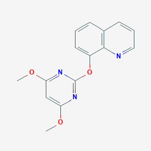 8-(4,6-Dimethoxypyrimidin-2-yl)oxyquinoline