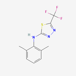 N-(2,6-Dimethylphenyl)-5-(trifluoromethyl)-1,3,4-thiadiazol-2-amine