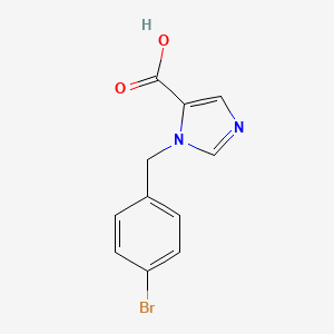 1-(4-bromobenzyl)-1H-imidazole-5-carboxylic acid