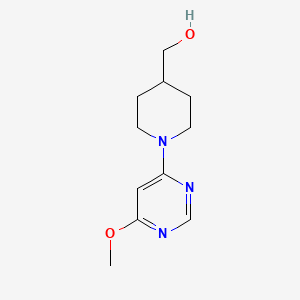(1-(6-Methoxypyrimidin-4-yl)piperidin-4-yl)methanol