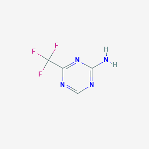 4-(Trifluoromethyl)-1,3,5-triazin-2-amine