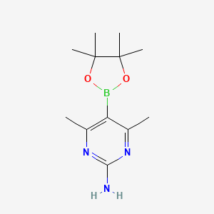 4,6-Dimethyl-5-(tetramethyl-1,3,2-dioxaborolan-2-yl)pyrimidin-2-amine
