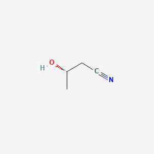 molecular formula C4H7NO B2593286 (S)-3-Hydroxybutanenitrile CAS No. 123689-95-2; 123690-76-6