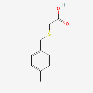[(4-Methylbenzyl)thio]acetic acid