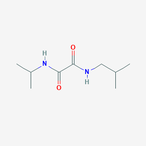 molecular formula C9H18N2O2 B2593330 N-(2-methylpropyl)-N'-(propan-2-yl)ethanediamide CAS No. 357267-80-2