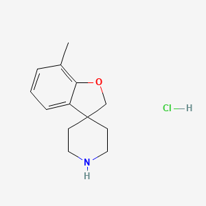 7-Methyl-2H-spiro[1-benzofuran-3,4'-piperidine]hydrochloride