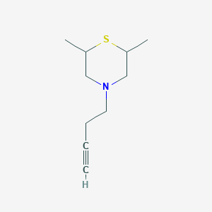 4-But-3-ynyl-2,6-dimethylthiomorpholine