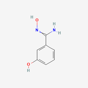 B2593689 N,3-dihydroxybenzenecarboximidamide CAS No. 175838-22-9; 2222313-74-6