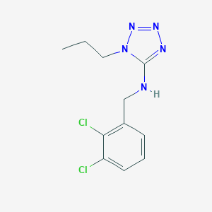 molecular formula C11H13Cl2N5 B259373 N-(2,3-dichlorobenzyl)-1-propyl-1H-tetrazol-5-amine 