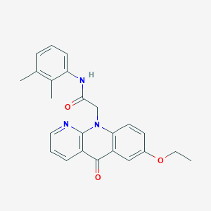 N-(2,3-dimethylphenyl)-2-(7-ethoxy-5-oxobenzo[b]-1,8-naphthyridin-10(5H)-yl)acetamide