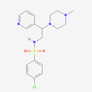 molecular formula C18H23ClN4O2S B2593902 MLS000092216 CAS No. 862827-26-7