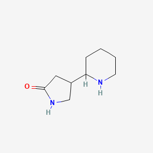 4-(Piperidin-2-yl)pyrrolidin-2-one