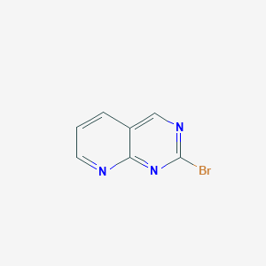 molecular formula C7H4BrN3 B2593975 2-溴吡啶并[2,3-d]嘧啶 CAS No. 1713234-75-3