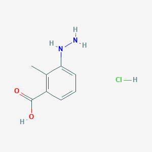 3-Hydrazinyl-2-methylbenzoic acid hydrochloride