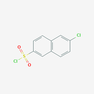 molecular formula C10H6Cl2O2S B025940 6-氯-2-萘磺酰氯 CAS No. 102153-63-9
