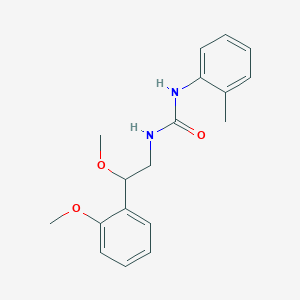 1-(2-Methoxy-2-(2-methoxyphenyl)ethyl)-3-(o-tolyl)urea