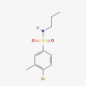 4-bromo-3-methyl-N-propylbenzenesulfonamide