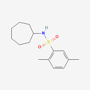 N-cycloheptyl-2,5-dimethylbenzenesulfonamide