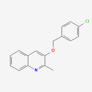 3-[(4-Chlorobenzyl)oxy]-2-methylquinoline