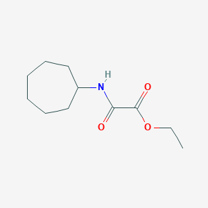 Ethyl (cycloheptylamino)(oxo)acetate