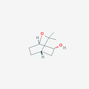 molecular formula C9H16O2 B2594201 (1R,4S,6R)-3,3-Diméthyl-2-oxabicyclo[2.2.2]octan-6-ol CAS No. 2173999-91-0