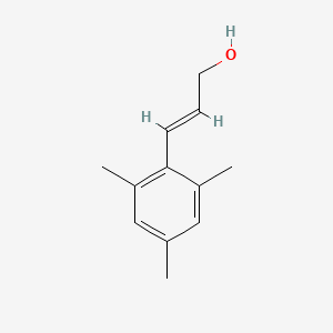 molecular formula C12H16O B2594301 (2E)-3-(2,4,6-三甲基苯基)丙-2-烯-1-醇 CAS No. 287929-73-1