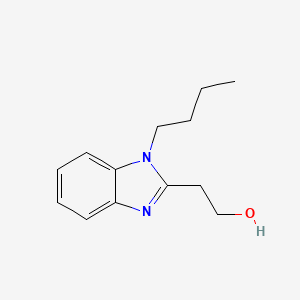 molecular formula C13H18N2O B2594306 2-(1-Butylbenzimidazol-2-yl)ethan-1-ol CAS No. 941823-51-4