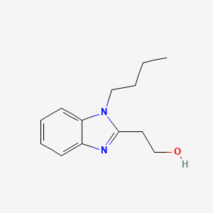 molecular formula C13H18N2O B2594306 2-(1-Butilbencimidazol-2-il)etan-1-ol CAS No. 941823-51-4