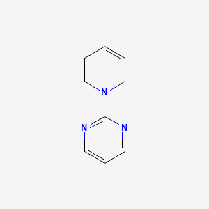 molecular formula C9H11N3 B2594337 2-(3,6-dihydro-2H-pyridin-1-yl)pyrimidine CAS No. 1871704-68-5