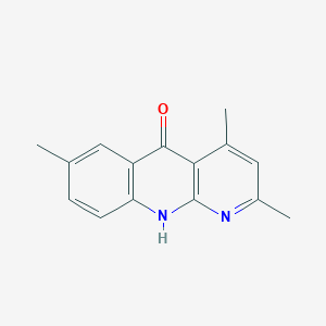 2,4,7-Trimethyl-10H-benzo[b][1,8]naphthyridin-5-one