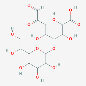 molecular formula C15H24O14 B025944 Heptosyl-2-keto-3-deoxyoctonate CAS No. 101769-91-9