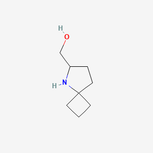 molecular formula C8H15NO B2594432 5-氮杂螺[3.4]辛烷-6-基甲醇 CAS No. 1784389-88-3