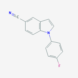 1-(4-fluorophenyl)-5-cyano-1H-indole
