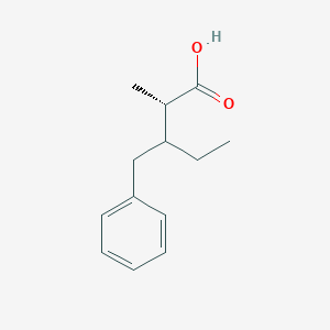 molecular formula C13H18O2 B2594552 (2S)-3-Benzyl-2-methylpentanoic acid CAS No. 2248220-16-6