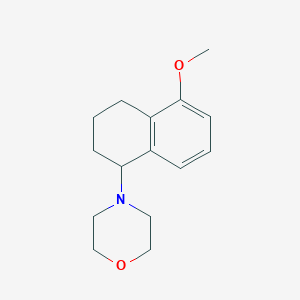 4-(5-Methoxy-1,2,3,4-tetrahydronaphthalen-1-yl)morpholine