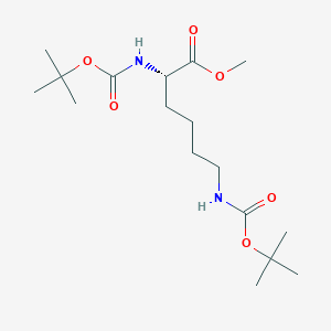 molecular formula C17H32N2O6 B2594841 Bis-N,n'-boc-L-lysine methyl ester CAS No. 2483-48-9