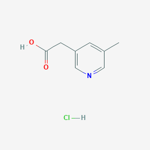 2-(5-Methylpyridin-3-yl)acetic acid hydrochloride