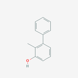 molecular formula C13H12O B025949 2-Methyl-[1,1'-biphenyl]-3-ol CAS No. 106912-94-1