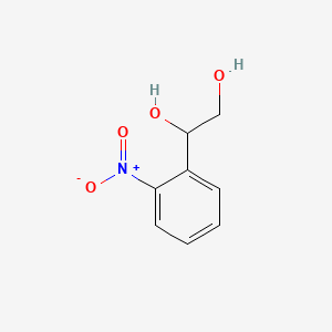 molecular formula C8H9NO4 B2594910 1-(2-Nitrophenyl)-1,2-ethanediol CAS No. 51673-59-7