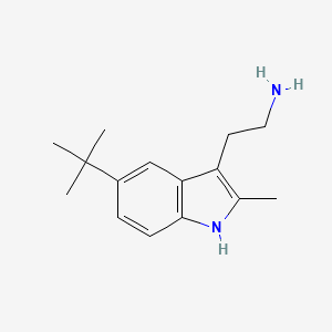 2-(5-tert-Butyl-2-methyl-1H-indol-3-yl)-ethylamine