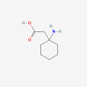 molecular formula C8H15NO2 B2595028 (1-Aminocyclohexyl)acetic acid CAS No. 188672-84-6; 37631-92-8; 37631-99-5