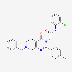 5-{4-[(cyclopropylamino)carbonyl]benzyl}-1-methyl-N-phenyl-4,5,6,7-tetrahydro-1H-pyrazolo[4,3-c]pyridine-3-carboxamide