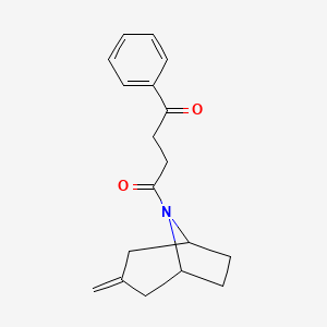 1-((1R,5S)-3-methylene-8-azabicyclo[3.2.1]octan-8-yl)-4-phenylbutane-1,4-dione