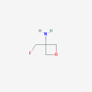 3-(Fluoromethyl)oxetan-3-amine